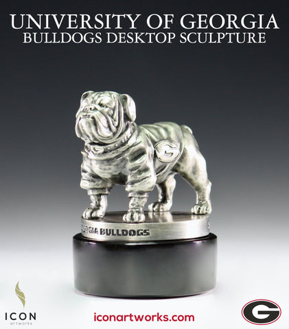 University of Georgia Bulldogs Desktop Sculpture